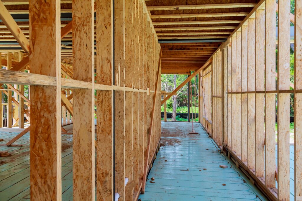 Timber frame house, real estate